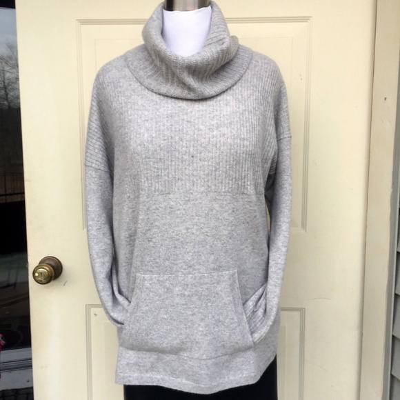 Max Studio Sweaters - NWT Max Studio Gray 100% 2 ply Cashmere Sweater L